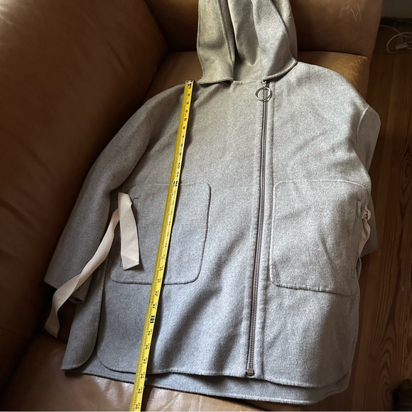 Jucy Judy cashmere wool cashmere silk coat jacket oversized boxy Korea designer - Picture 11 of 17